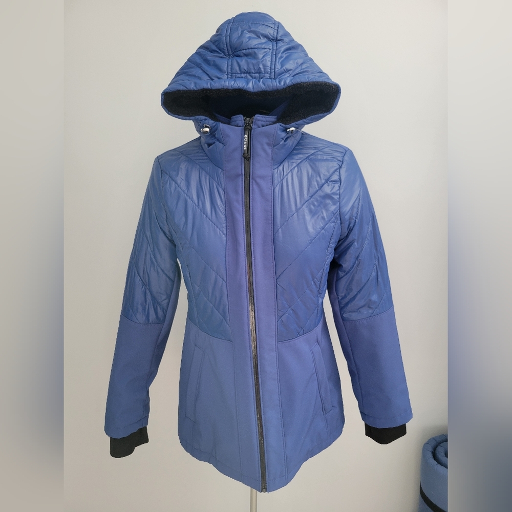 Guess Lined Jacket Parka Size L